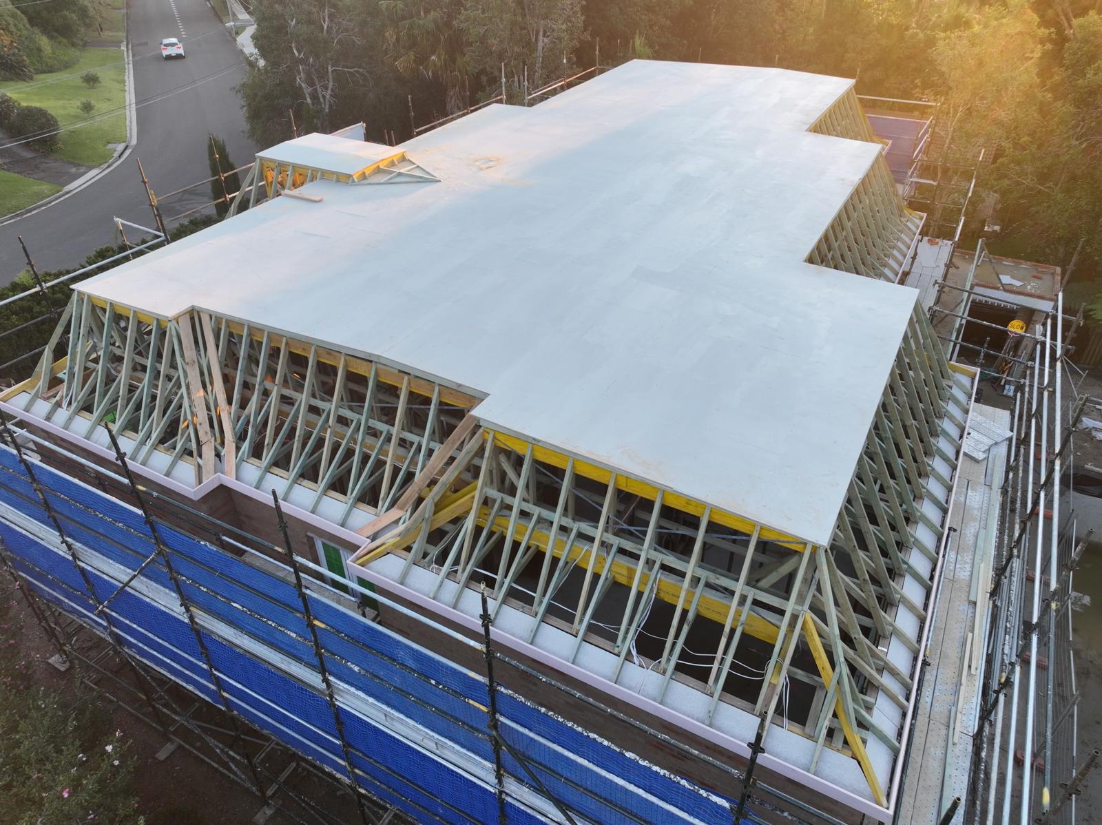 Sheeted roof and truss overview